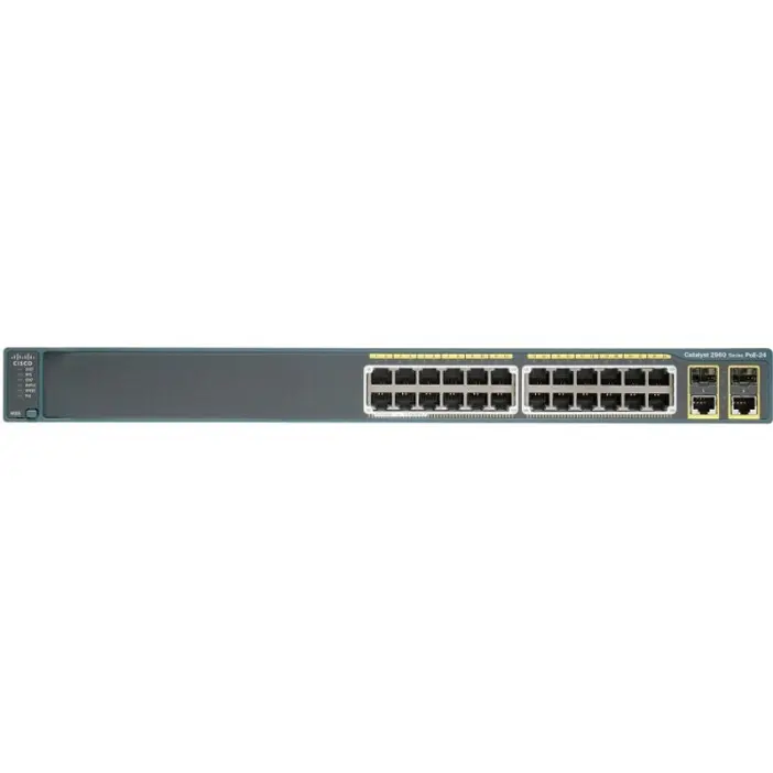 WS-C2960-24PC-L 2960 Plus Switch  2960 Plus 24 Port 10/100 PoE + 2 T/SFP LAN Base