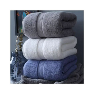 QUNZHEN Factory Wholesale Custom White Set Luxury Hotel towels Luxury  cotton Bath Towels