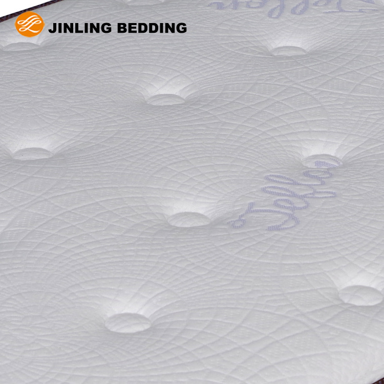 Hot sell spring mattress with wave foam in filling