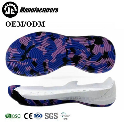 Wholesale men's sneaker soles High quality rubber sole Professional basketball shoe sole