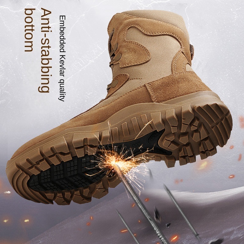 Hot selling Hiking Boots Non-slip Waterproof Mountain Climbing boots  Outdoor sport Sneakers Men Tactical Boots  Custom