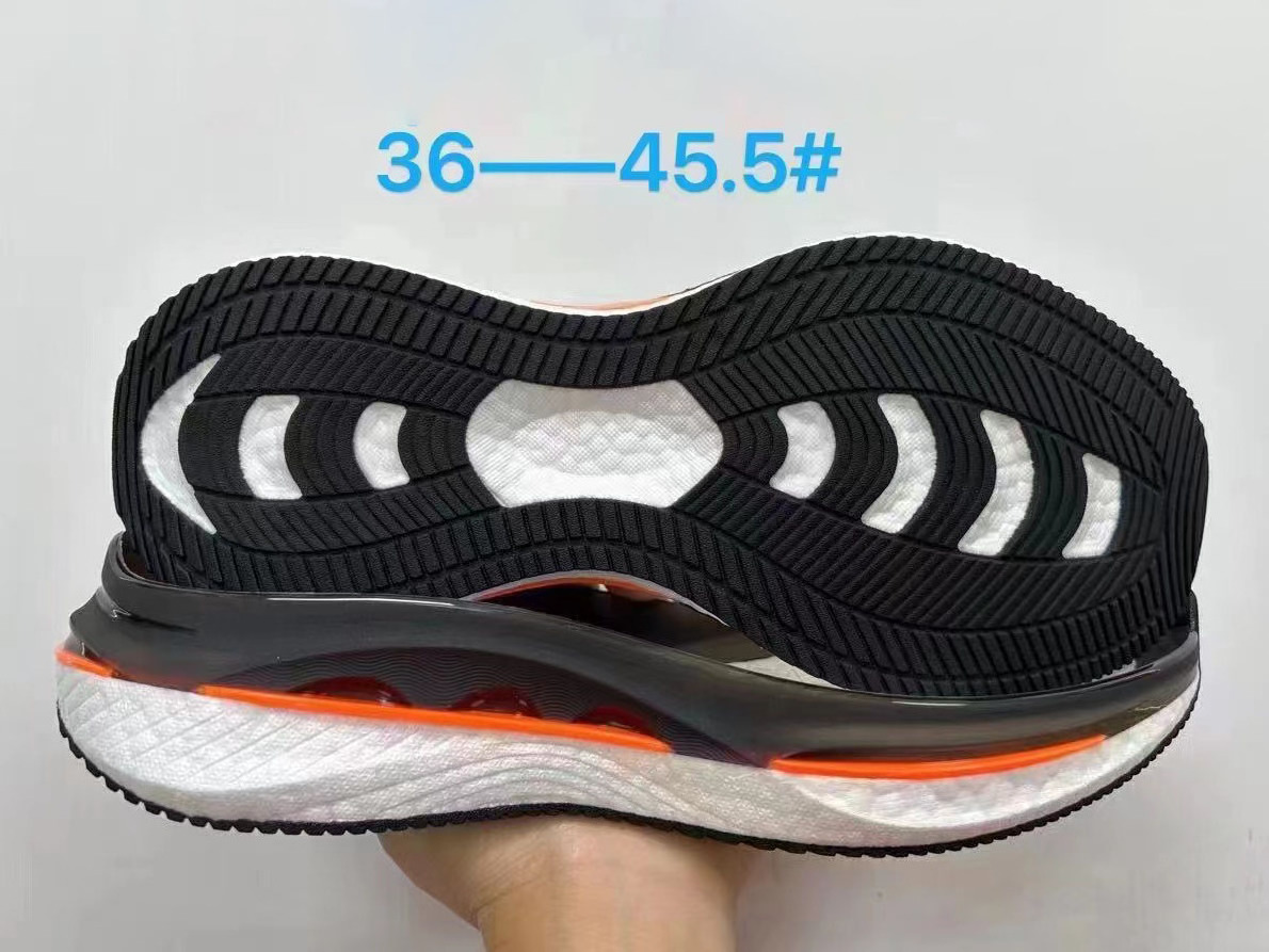 New Men Sneaker Outsole Rubber+TPU Popcorn High Elastic Lightweight E-TPU Material Soles For Shoe Making