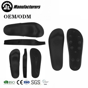 ODM&OEM Summer Flip-flops PU outsole Thick Slipper Sandal Soles Custom