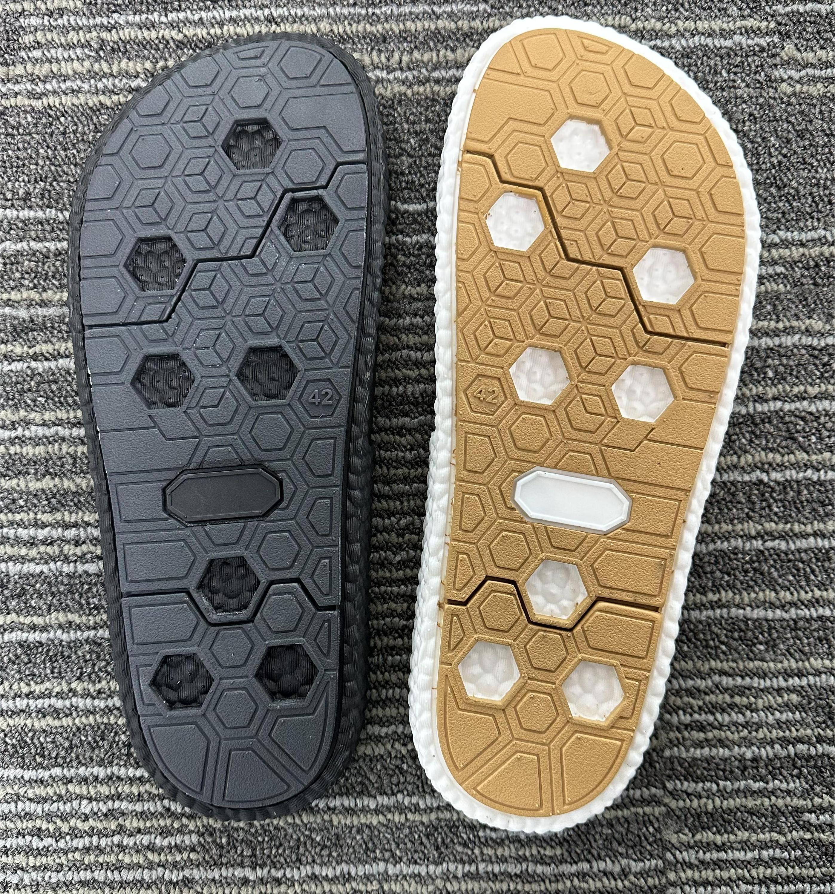 Wholesale soft EVA slipper soles non slip rubber soles summer men's top quality flip flop slipper sole