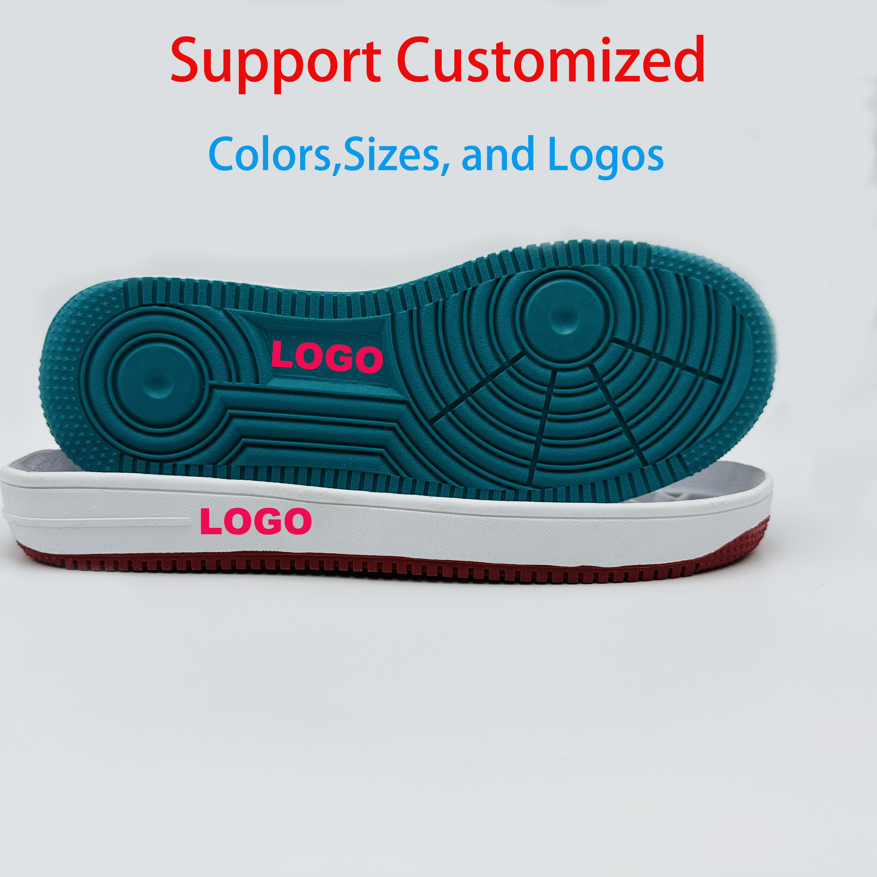 Customized Sneaker Outsole running shoes sole high-quality rubber sole Casual walking style shoe soles