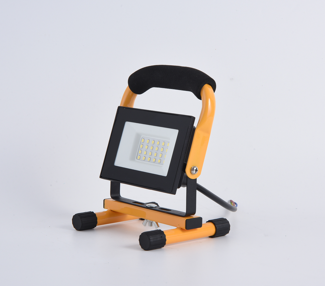 High Power IP65 Outdoor Spotlight Portable Waterproof Security Led Solar Powered Flood Light Garden Yellow 6 Hours