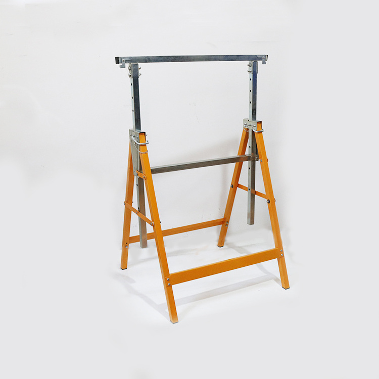 Factory direct sales 2 X Telescopic Durable Folding Workbench Sawhorse