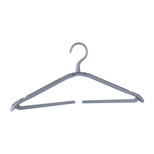 Multifunctional adjustable Folding Hanger Non Slip Clothes Hanger Hook Plastic Coat Hangers