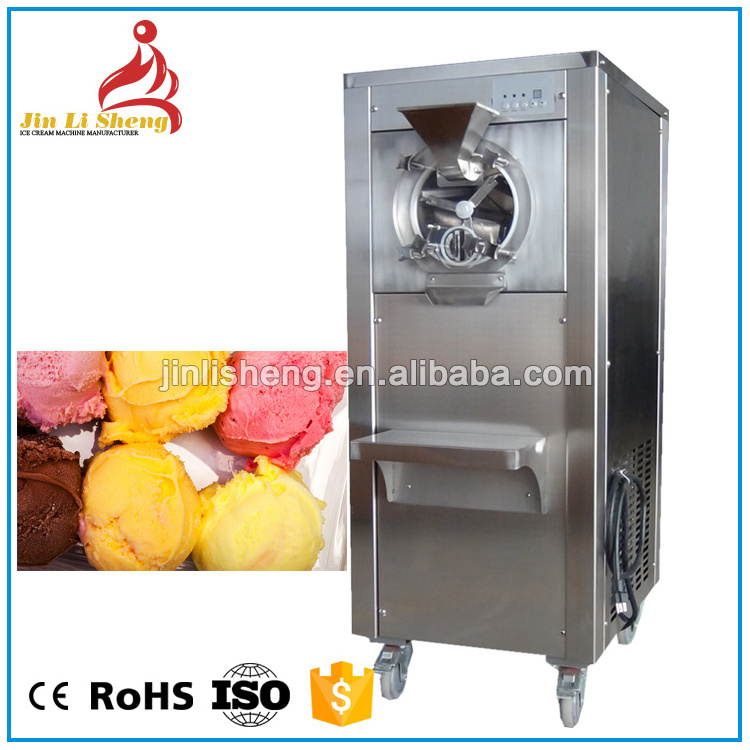 China Professional Floor Standing Commercial Batch Freezer Ice Cream Machine For Hard Ice Cream Gelato Making