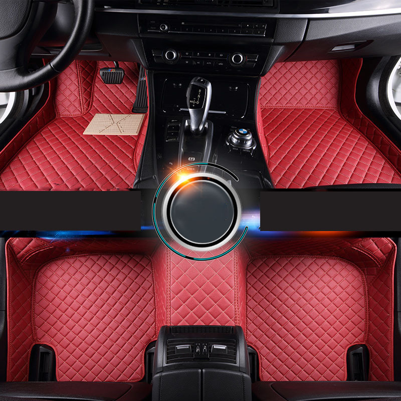 2021 Luxury Custom Leather Bavarian Motor Work Mats x3 f25 Floor Car Mats  Baoma e90  Floor Mat