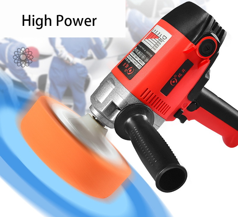 Hot Selling 1100W Powerful  Car Polisher Portable Orbital Dual Action Polishing Machine