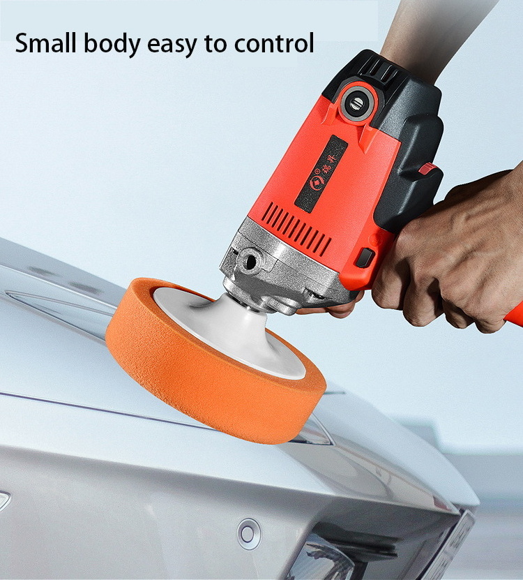 Hot Selling 1100W Powerful  Car Polisher Portable Orbital Dual Action Polishing Machine