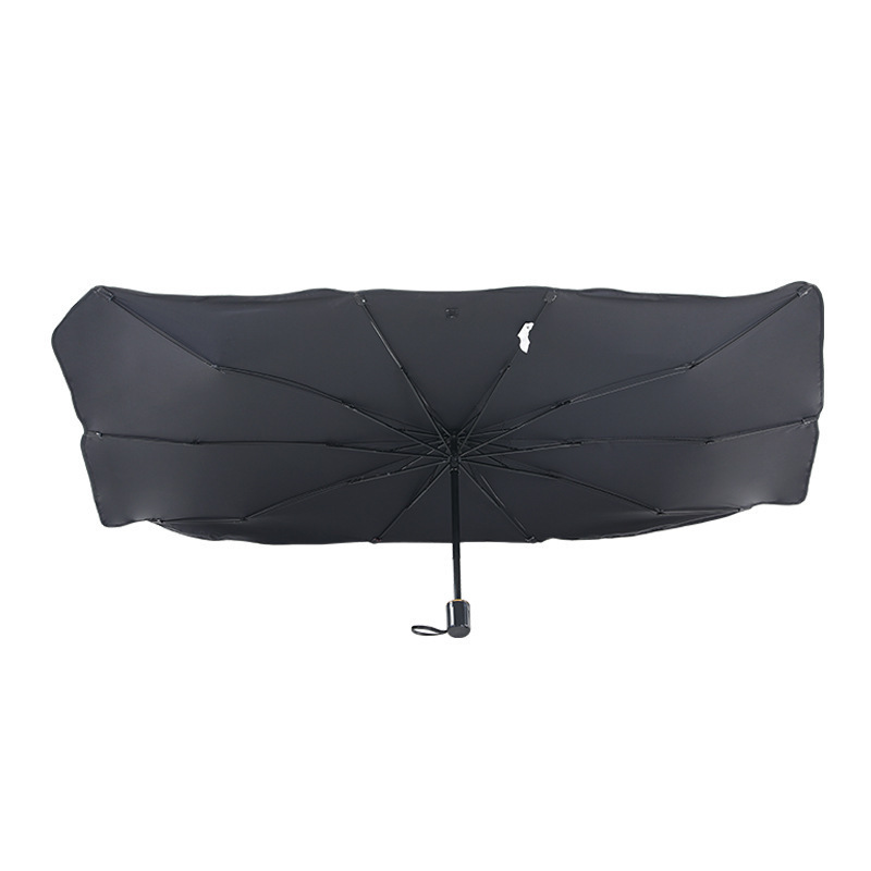 2024 Hot Sell Car Accessories Uv Protection Sunshade Foldable Car Windshield Umbrella