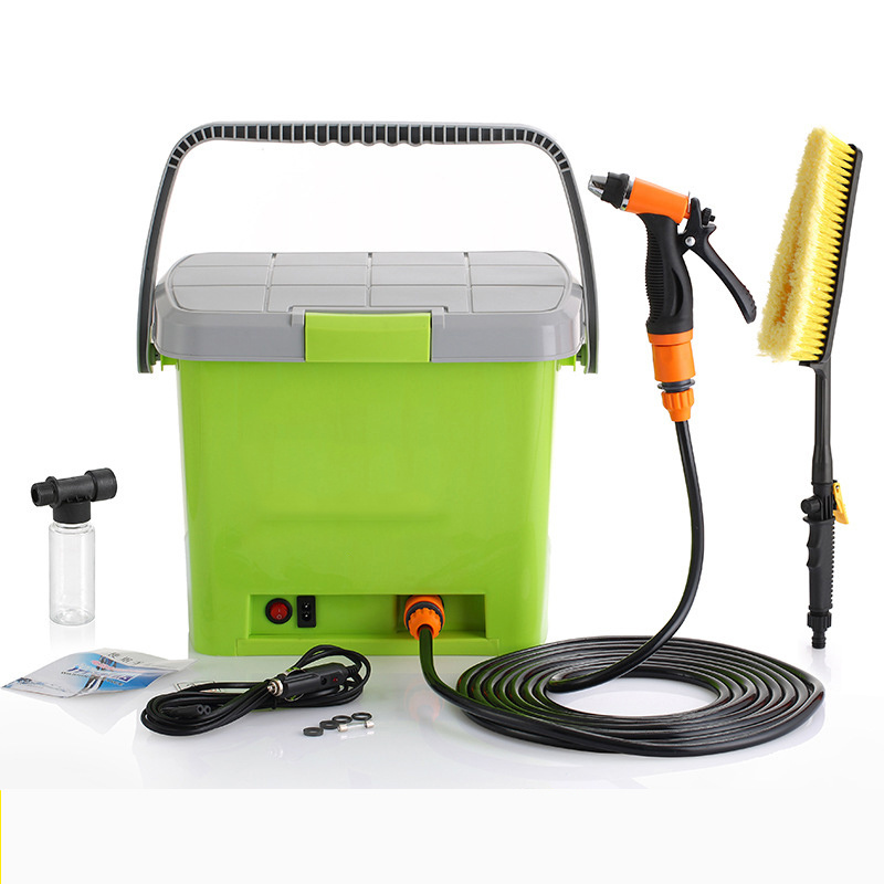 12V electric high pressure foam water jet car washer washing tools and equipment