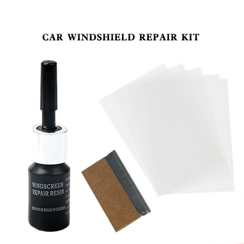 DIY Windshield Crack Repair Kit Window Glass Liquid Repair Set Automotive Nano Glass Repair Solution