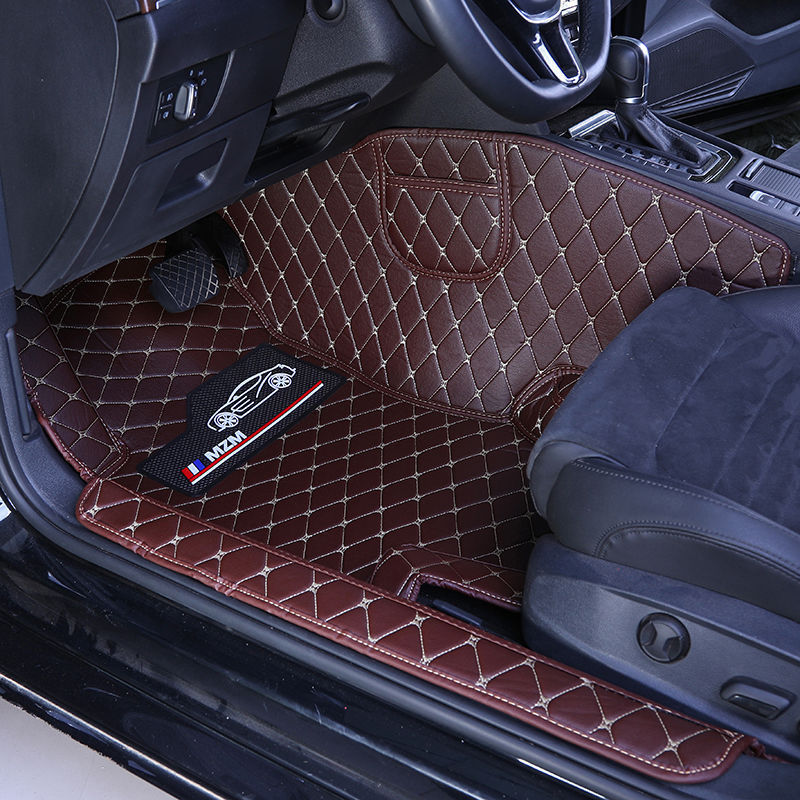 2021 Luxury Custom Leather Bavarian Motor Work Mats x3 f25 Floor Car Mats  Baoma e90  Floor Mat