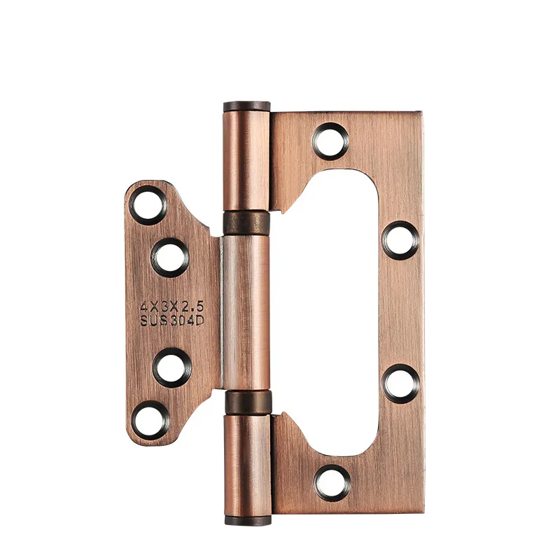 Stainless Steel Door Hinge Wooden Door Hinge Manufacturers Wholesale 4inch Butterfly Hinge for Door &Window Hardware Accessories