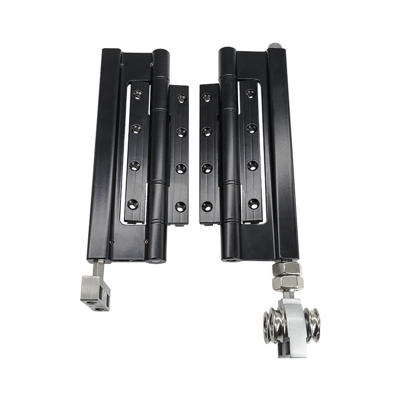 Folding Door Roller Hinge Bifold Aluminum Hardware Accessories Smart Lock Bi Black Heavy Duty Pivot Upvc Bottom Roller