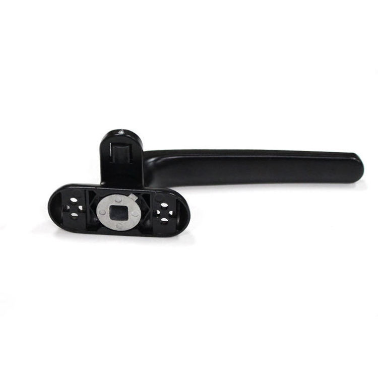 Top quality 7 shape aluminium casement window lock handle for window hardware most popular single point handle