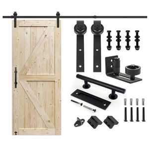 American Barn Door Rail Removable Wooden Door Hardware Accessories Household Sliding Door Rail