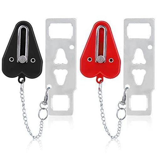 Modern Design Portable Travel Guard Security Door Lock Hotel School  Privacy PadLock Stopper for Home and Office