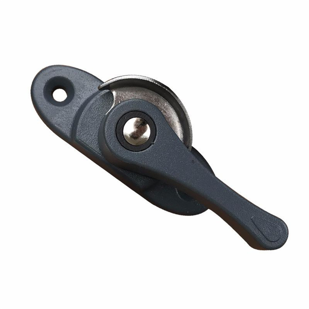 Crescent lock door and window lock sliding door Thickened aluminium alloy Plastic steel clasp crescent lock