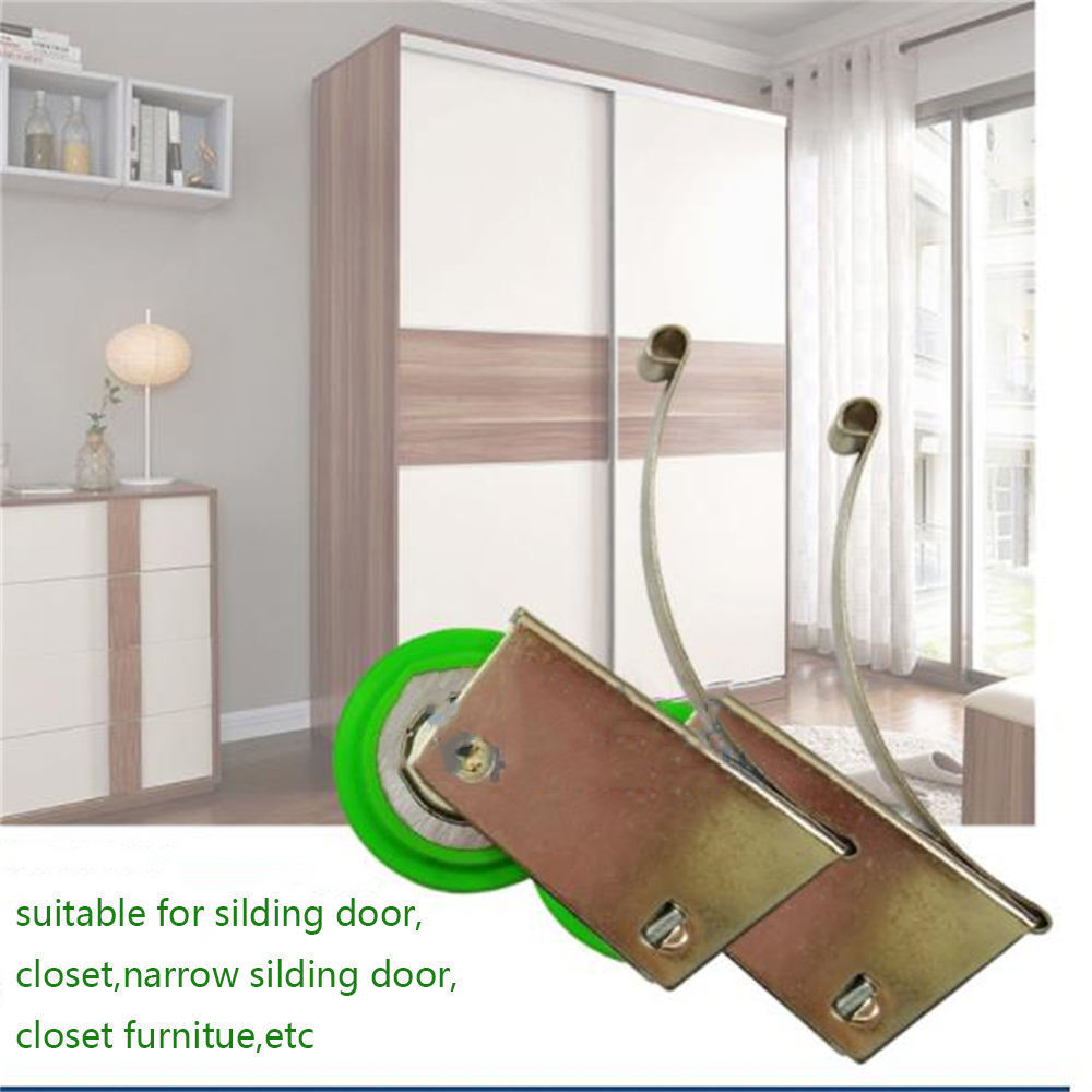 High Quality Durable Sliding Cabinet Door Roller Closet Wheels Wardrobe Door Hardware