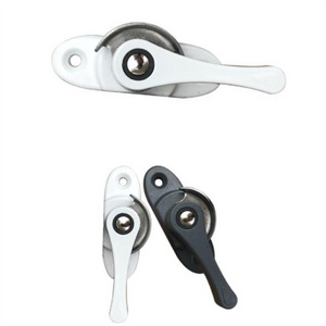 Crescent lock door and window lock sliding door Thickened aluminium alloy Plastic steel clasp crescent lock