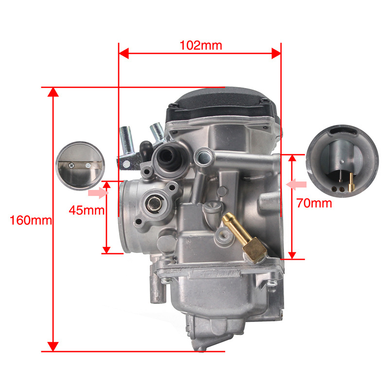 CVK40 40mm Carburetor Motorcycle Carb For Harley Davidson Sportster 40mm CV40 CVK40 Road King Super Glide XL883 27490 27465-04