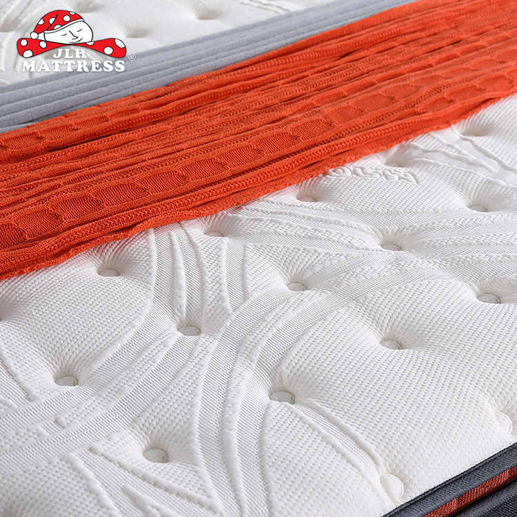 Hypo-allergenic hotel mattresses hybrid full size modern bedroom mattress bed memory foam latex pocket spring mattresses