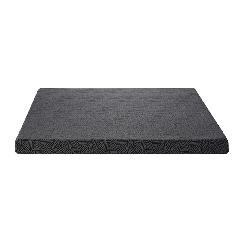 home-use pad cooling fabric mattress in a box rolled memory foam bed mattress topper with high density foam