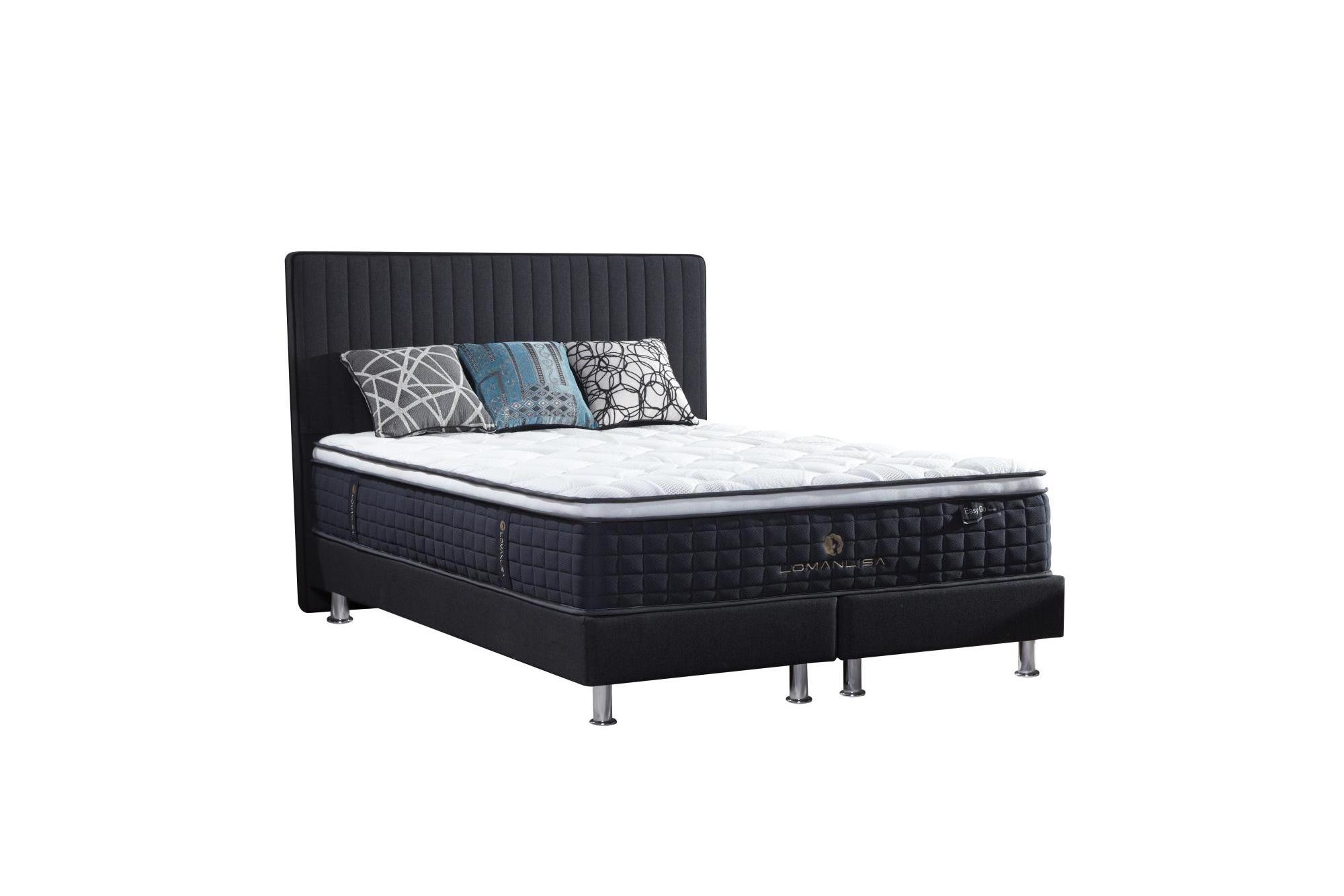 JLH factory direct mattresses furniture suppliers adjustable bed Hypo-allergenic foam spring mattress in a box