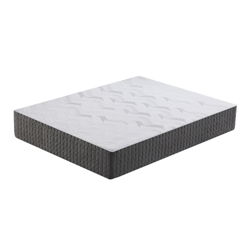 Quality and Luxury Fabric Mattress Medium Soft Vacuum Roll In a Box 5 Zoned Support Memory Foam Mattress Queen