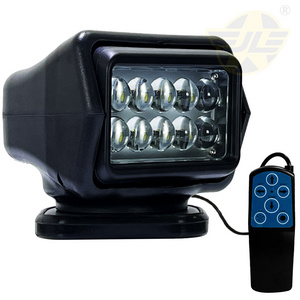 12V LED Offroad Car Roof Spotlight 360 Rotating Outdoor Camping Hunting Searchlight with Remote Control 24V LED Work Light Truck