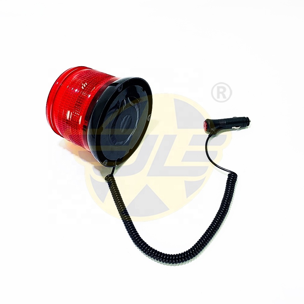 LED Car Roof Work Light Bar Red Strobe Warning Lamp Spot Beacon Light for Trailer Bus Forklift Fire Truck