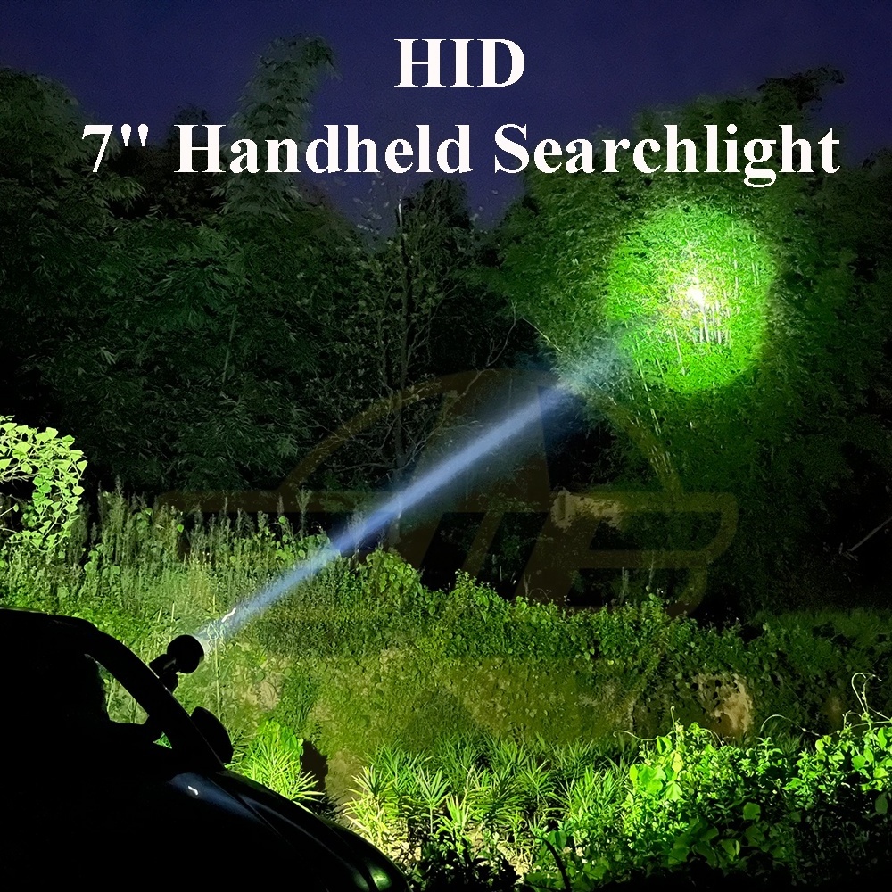 12V Car HID Pods Spot Beam 24V Handheld Searchlight Marine Spot Light Outdoor Hunting Buggy Work Light 4x4 ATV Offroad Golf Cart