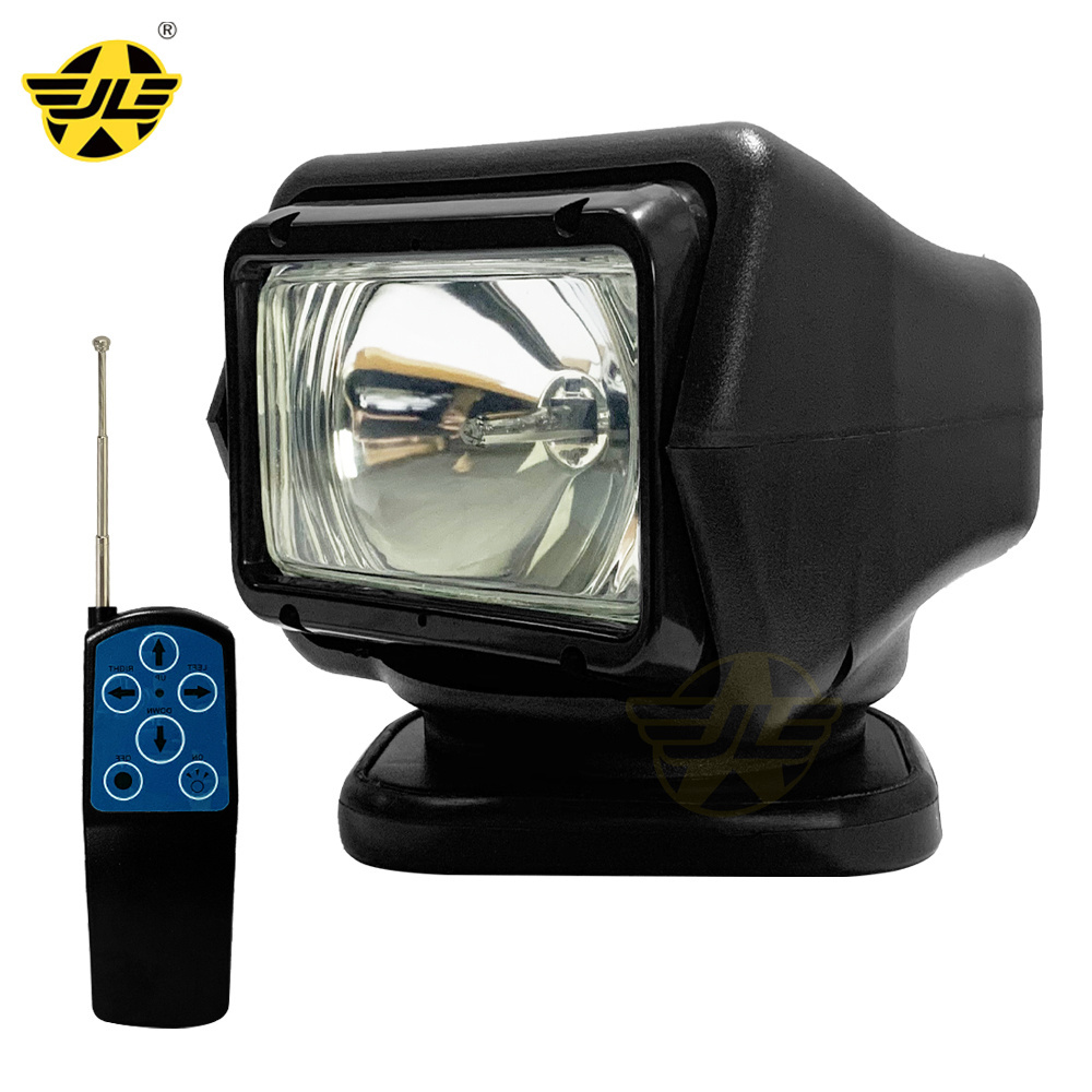 Outdoor Working Lamp HID Headlight Waterproof Work Lights Fog Light Remote Control Spotlight for Truck Yacht Boat Auto Parts