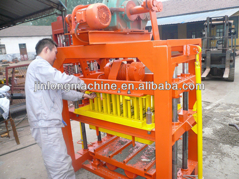 POPULAR!!! QTJ4-40 cement block making machine / manual brick making machine