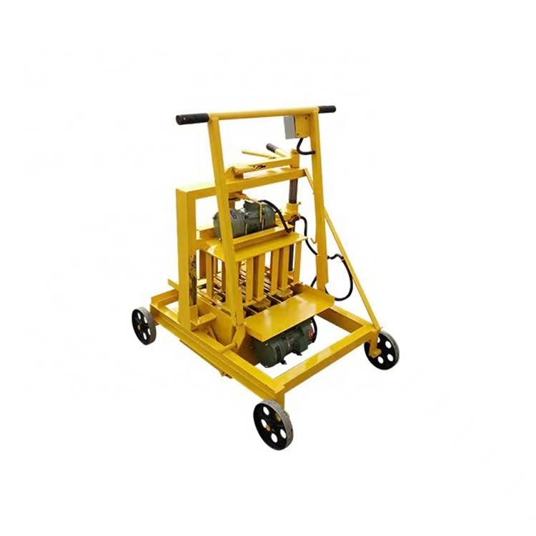 QMR2-45 concrete brick making machine manual press