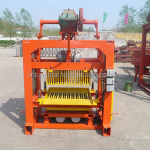 POPULAR!!! QTJ4-40 cement block making machine / manual brick making machine