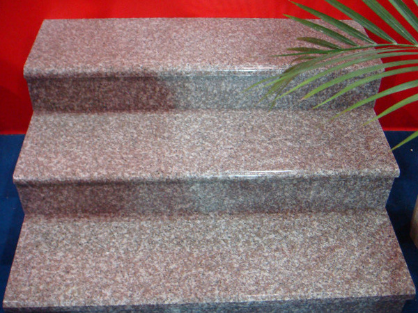 G603 Stair And Tread Grey Granite Step And Riser