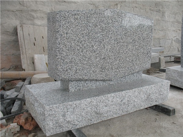 Hot Selling Grey Grave Monuments, G603 Grey Tombstone Cover%