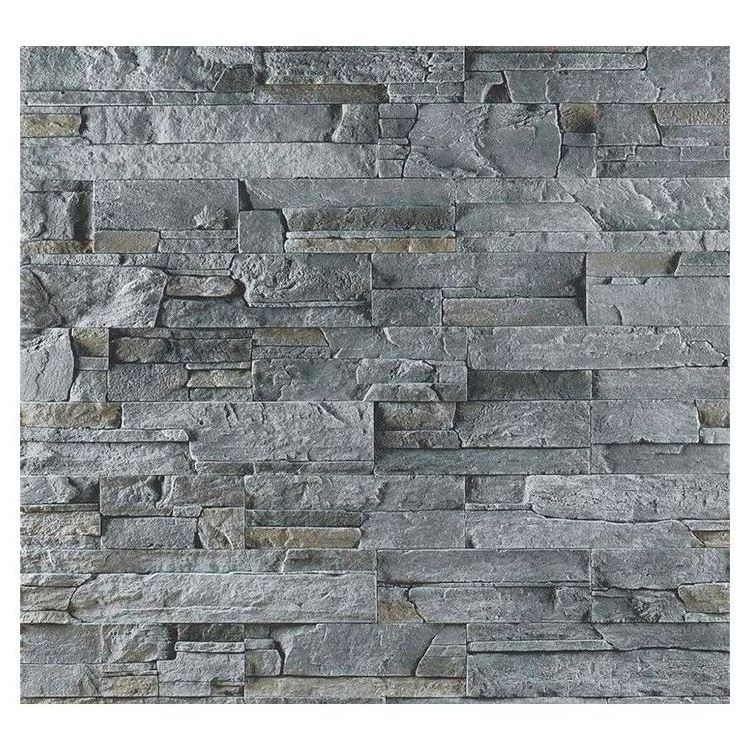 Cheap Natural Slate House Signs Stone Wall Cladding Stone Slate Veneer Wall Tiles