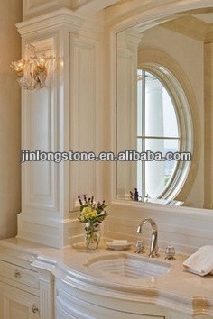 Import Popular Interior Floor and Wall Decoration Spanish Crema Marfil Marble slab