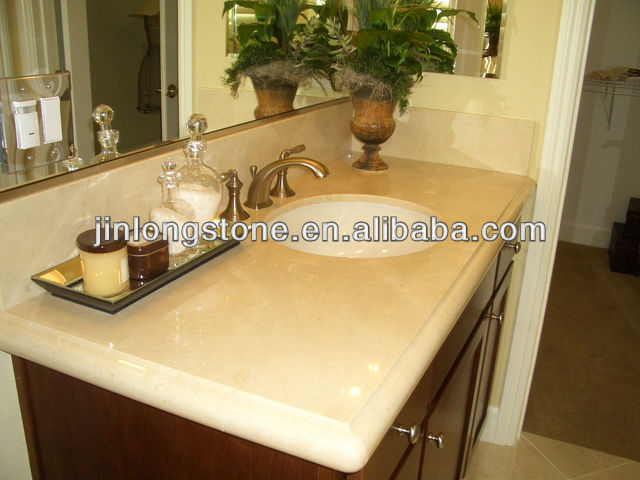 Import Popular Interior Floor and Wall Decoration Spanish Crema Marfil Marble slab