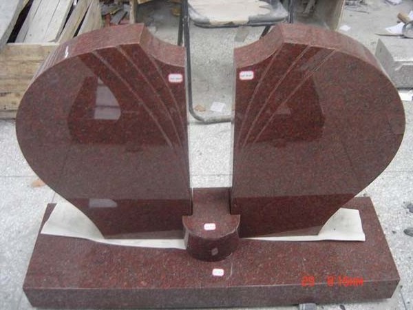 Granite Carved Tombstone Factory, Maple Red Tombstone Grave cover For Funeral,south african style tombstone sales of tombstones