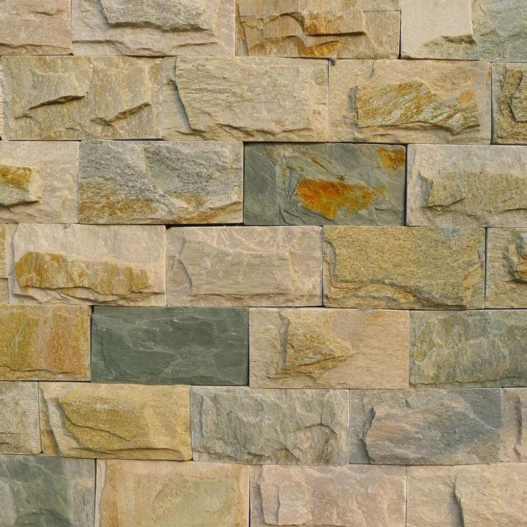 3D Exterior wall cladding stone factory direct supply,outdoor stone cladding for walls,natural ledge stone wall cladding