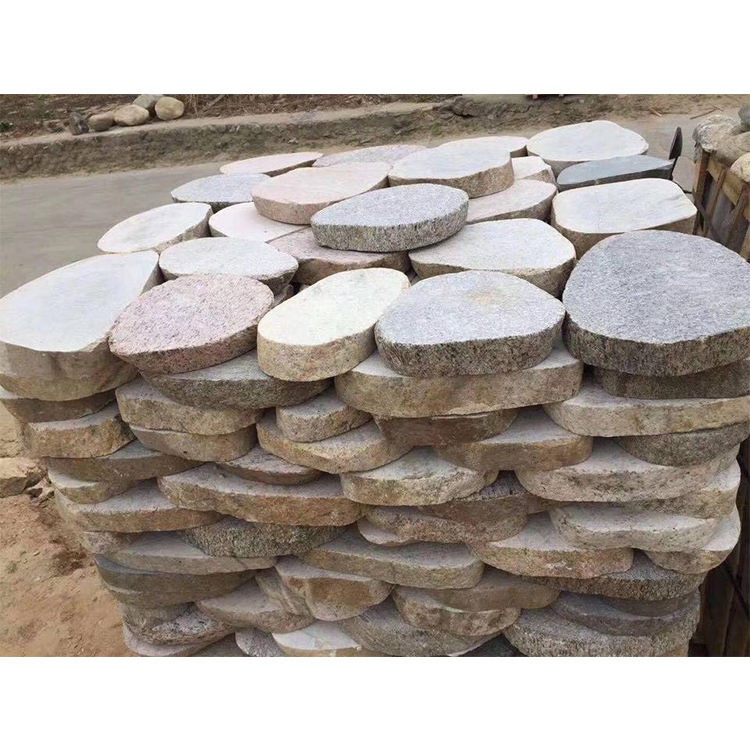 Outdoor flamed ash grey granite paving stone