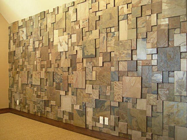 Cheap exterior wall Cladding Stacked Slate Stone Veneer Panels Various Limestone,panel concrete cladding 3d stone veneer wall