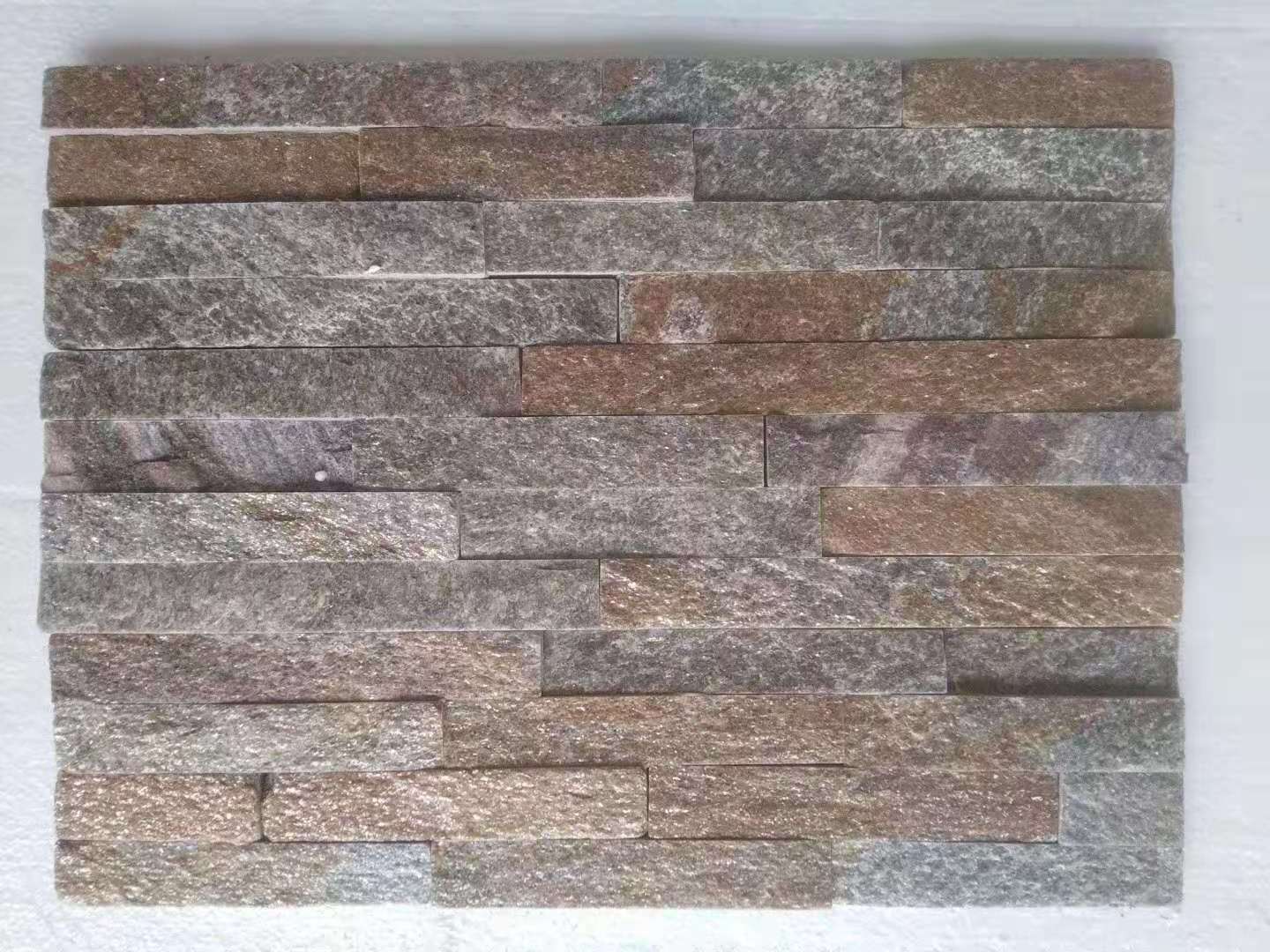 High quality  black natural stone Slate wall tiles panel Culture Stone Veneer for Decorative interior fireplace